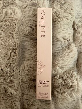 Wander Beauty Upgraded Brows Pencil & Gel Duo - Blush Pink Packaging